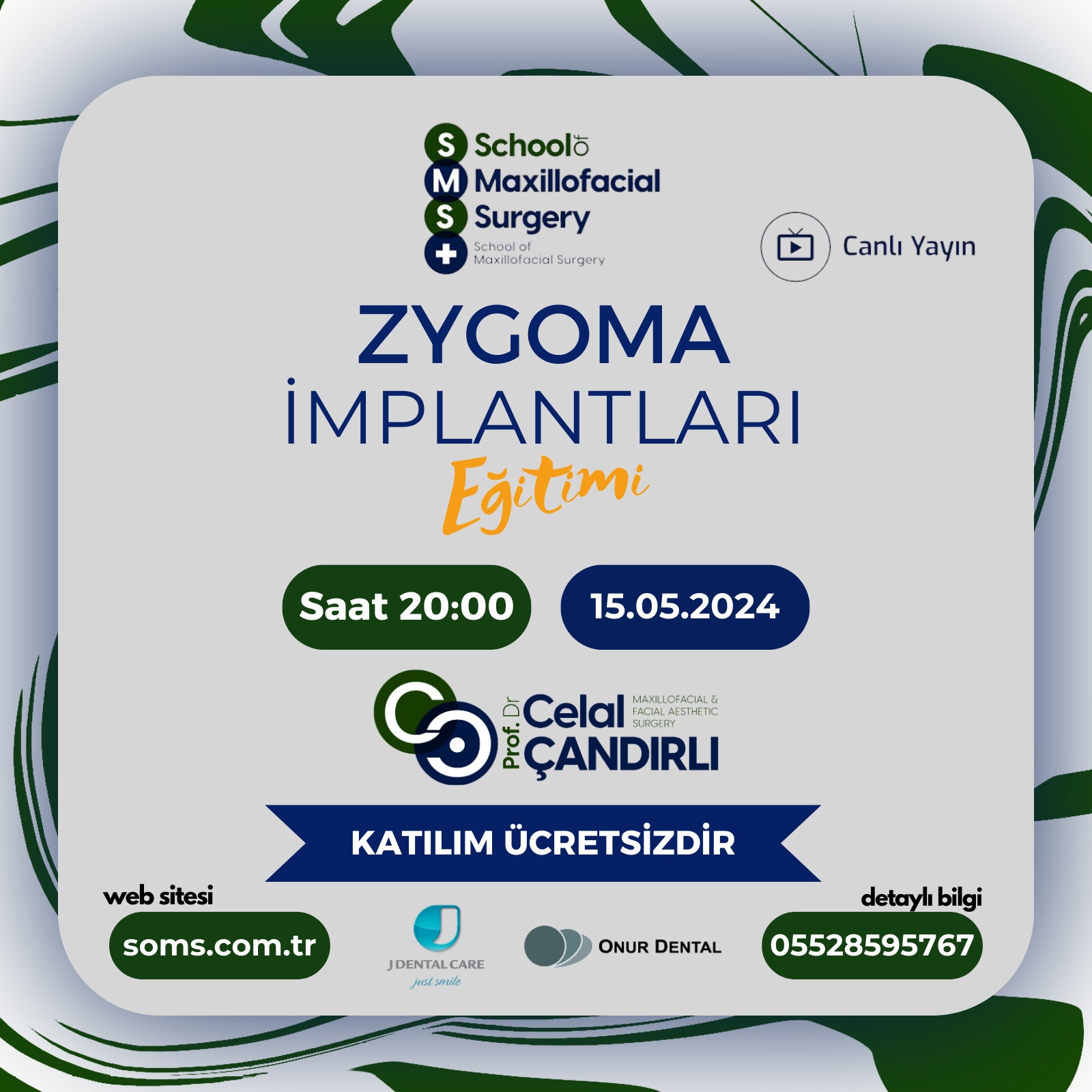 ZYGOMA İMPLANTLARI EĞİTİMİ